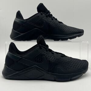 Womens Size 10 Nike Legend Essential 2 Black off Noir Running Shoes CQ9545 002